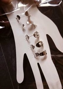 Combo Of 5 Adjustable Rings