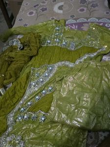 Elegant Green Ethnic Gown