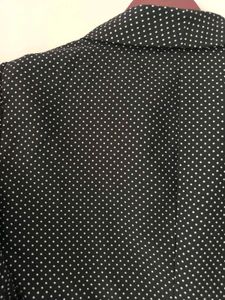 Chic Polka Dot Blazer