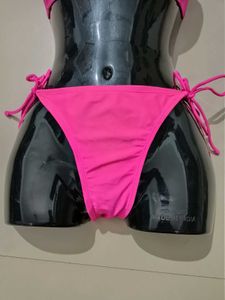 Pink Criss-Cross Bikini Set 85% New imported Brand