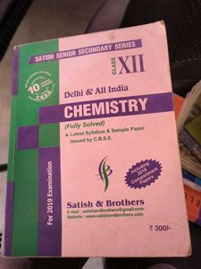Class XII Chemistry Book