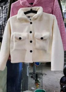 White Woolen Jacket
