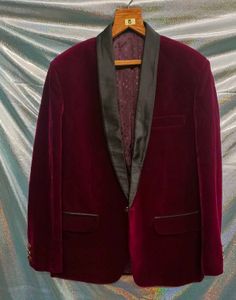 Men's Custom Made Velvet Coat