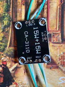 15W+15W Audio Amplifier Board