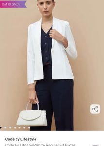 Elegant White Blazer