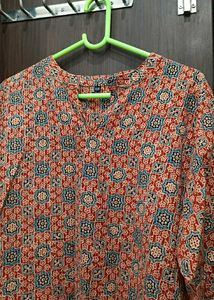 Printed Tunic Top