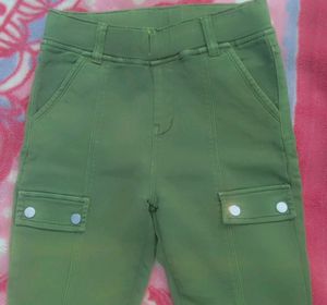 Olive Green Utility Pants