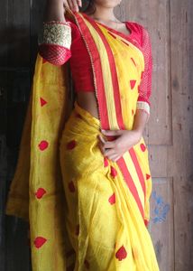 Yellow Saree