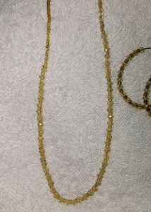 Crystal Bead Choker And Bali