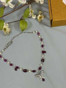 butterfly charm necklace