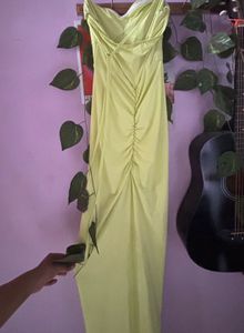 NEWME RUCHED MAXI DRESS