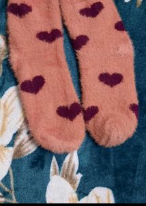 Faux Fur Socks 💕