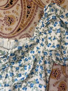 Floral Knee Level Dress
