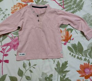 Baby Top Pink Colour