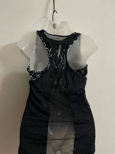 Gym Top With Sports Bra