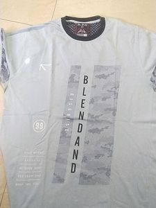 Boys T-shirt In Sky Blue Colour Large Size