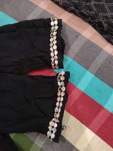 Black Kurta Set Without Dupatta