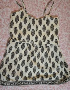 Paisley Print Cami Top