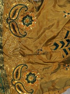 Girls Traditional Dress Pattu Pavadai Set