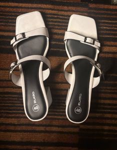 “Zudio” Buckled Sellier Block Heels