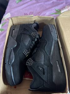 Air Jordan 4 Retro Black Cat Sneakers For Men