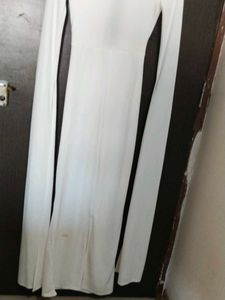 White Cutout Bodycon Dress