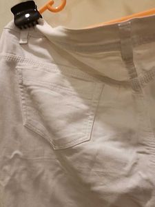 Ripped White Jeans