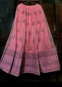 Beautiful Grand Onion Pink Wedding Lehenga Choli