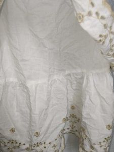 White Embroidered Top( Never Used)