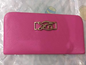 Pink Wallet New Unused