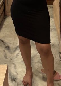 Black Formal Korean Skirt