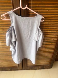 Cold Shoulder  Top L Size