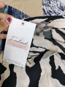Animal Print Loose Fit Shirt