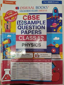 Oswal Class 12th Physics 10sample Paper