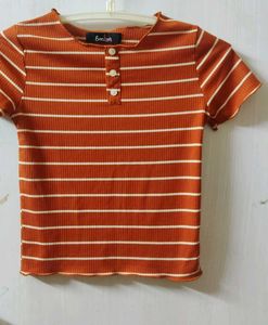 Trendy Rust Colour Top for Summers