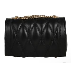 Chic Black Quilted Crossbody Bag