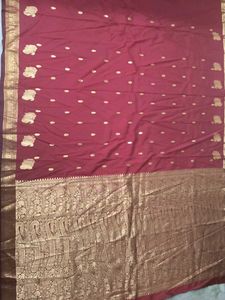 Maroon &amp; Gold Border