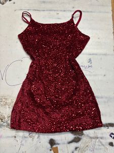 Sequin Mini Dress