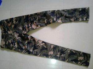 Camouflage Print Pants
