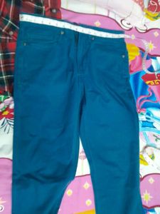 Teal Casual Pants Gap