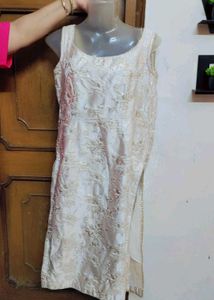 Beautiful Off white Pant Suit