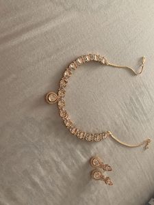 Beautiful Necklace With Earring