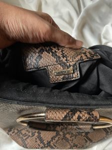Snake Texture Handbag