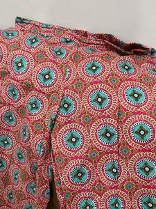 Printed Pink Kurta