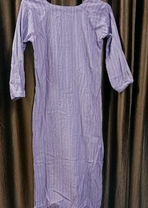 Striped Kurti Plazo Set