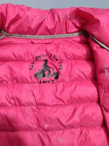 Stylish Pink Lightweight Ladies Parka Jacket