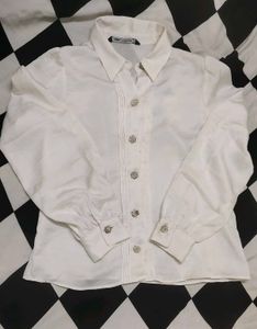 Elegant White Blouse Bust 38