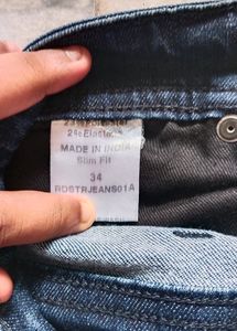 Roadster Blue Jeans With Down Pockets