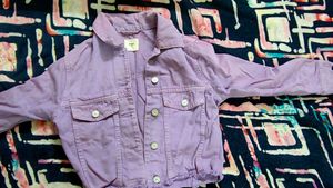 Purple Denim Jacket - MAX