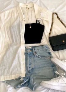 white cotton shirt🤍...